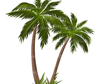 Detail Palm Tree Clipart Png Nomer 39