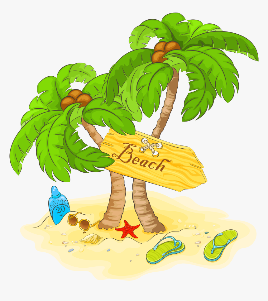 Detail Palm Tree Clipart Transparent Background Nomer 48