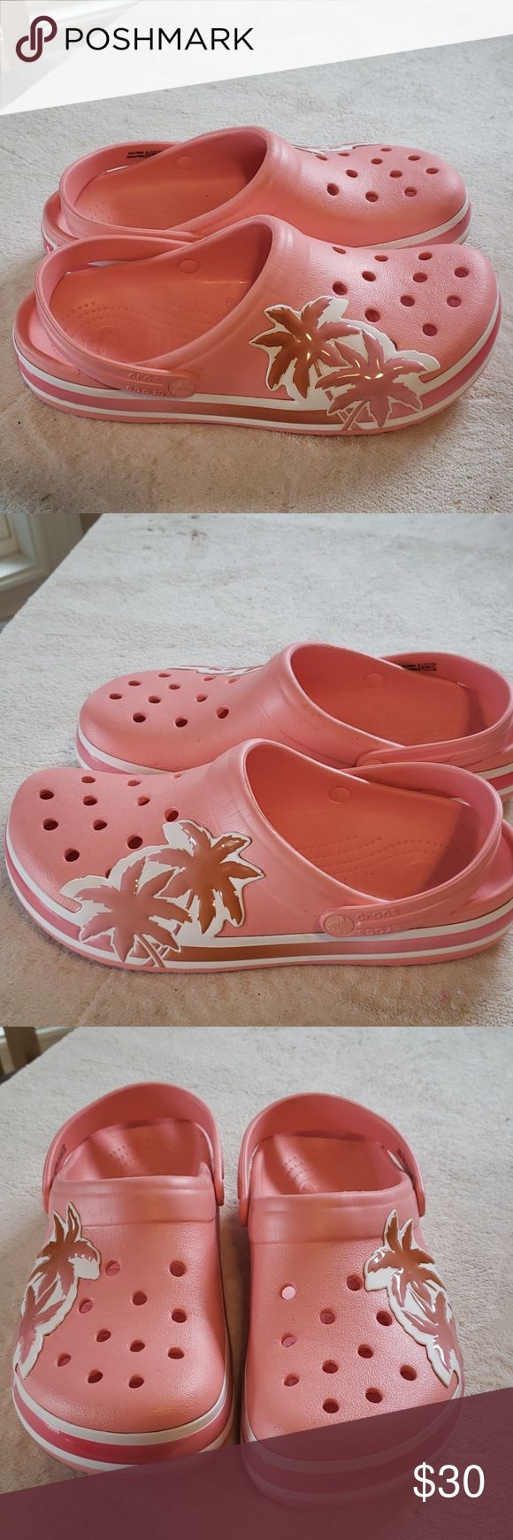 Detail Palm Tree Crocs Nomer 36