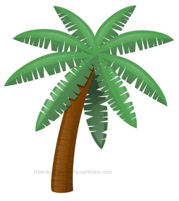 Detail Palm Tree Images Clip Art Nomer 7