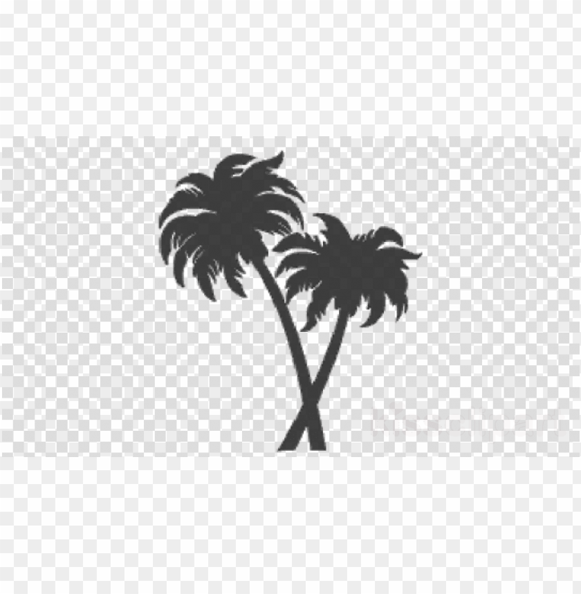 Detail Palm Tree Outline Png Nomer 28