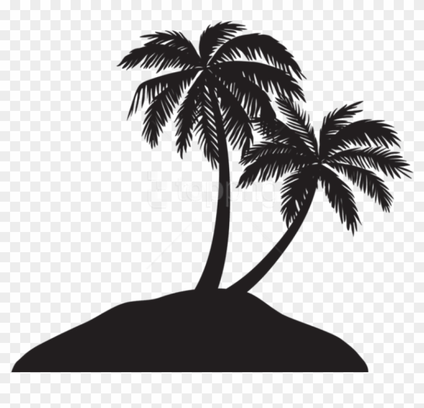 Detail Palm Tree Outline Png Nomer 31