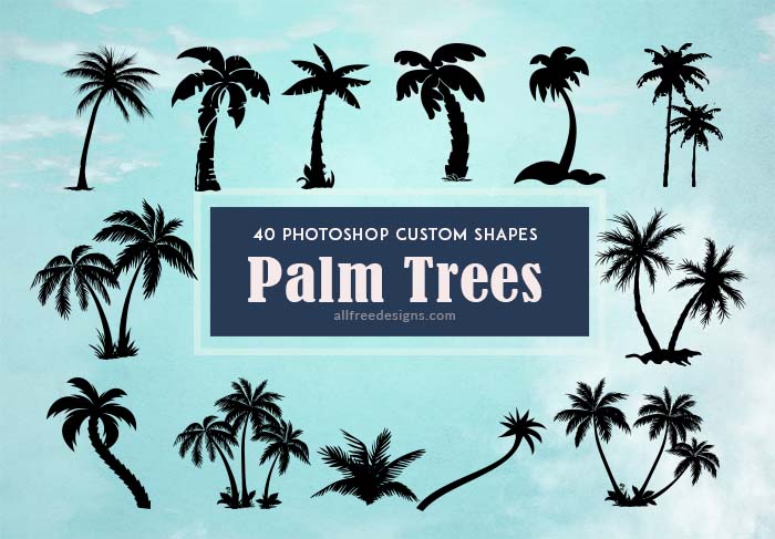 Detail Palm Tree Photoshop Brushes Nomer 11