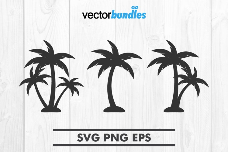 Detail Palm Tree Silhouette Clip Art Nomer 35