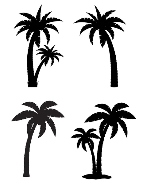 Detail Palm Tree Silhouette Clipart Nomer 23