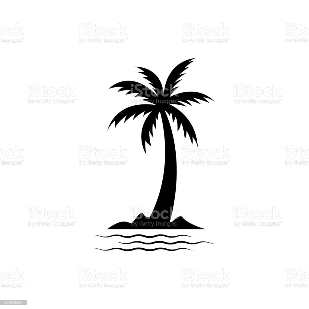 Detail Palm Tree Silhouette Clipart Nomer 36