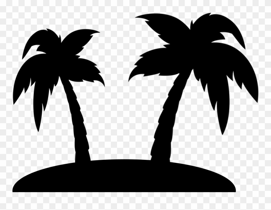 Detail Palm Tree Silhouette Png Nomer 28