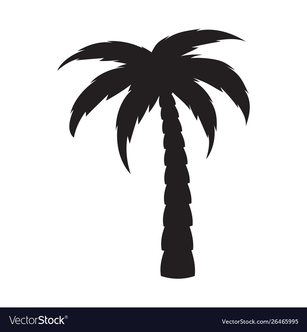 Detail Palm Tree Silhouette Vector Free Nomer 16