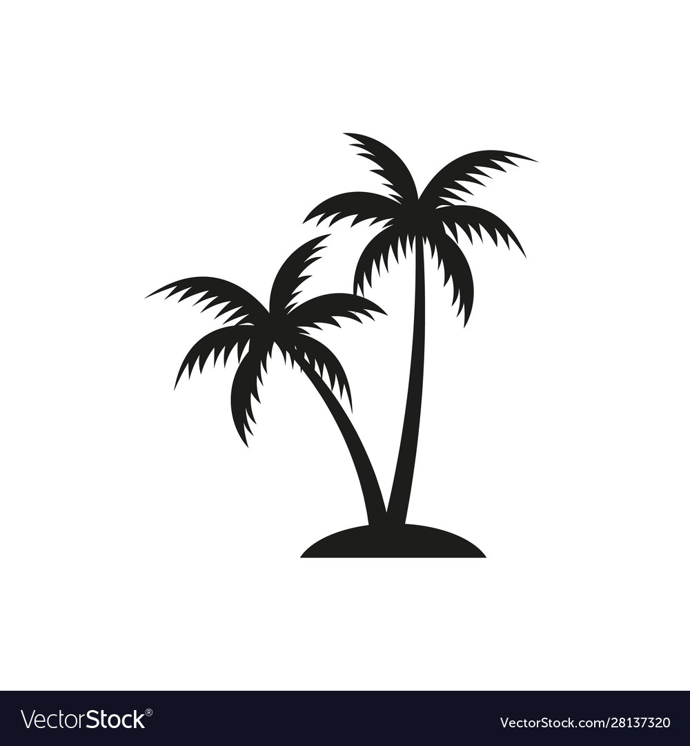 Detail Palm Tree Silhouette Vector Free Nomer 18