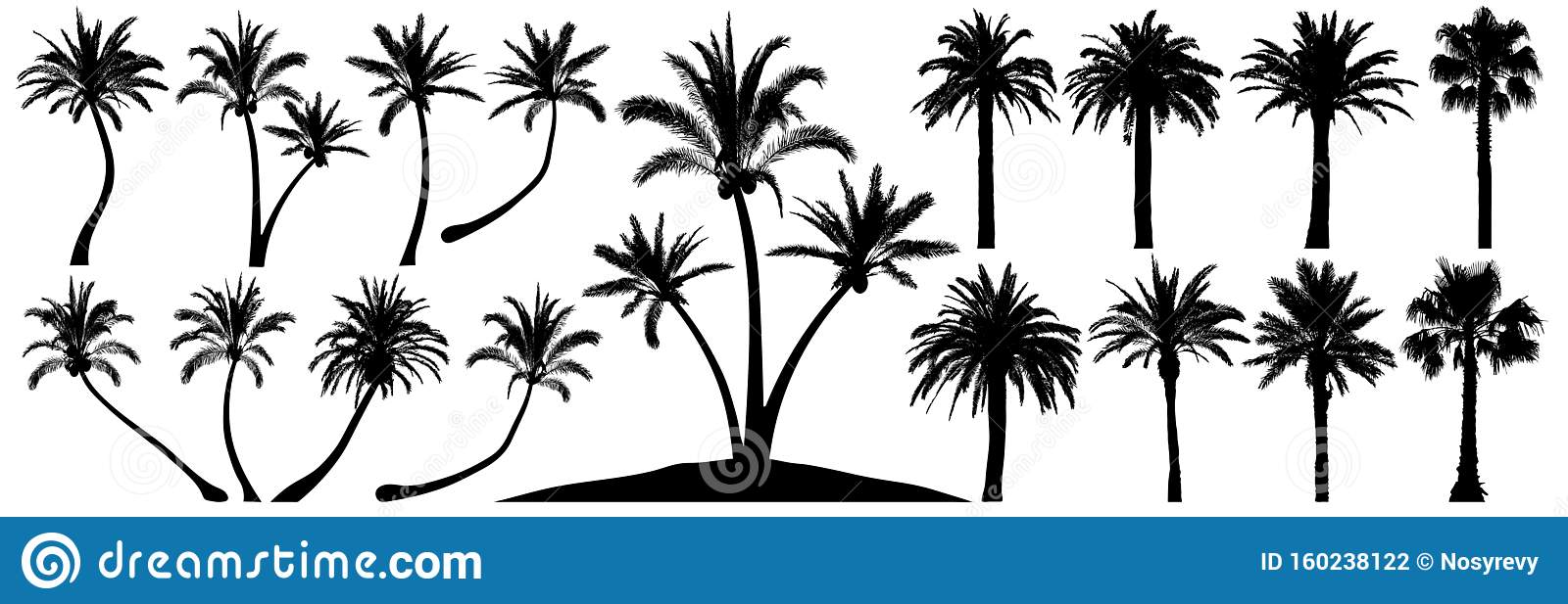 Detail Palm Tree Silhouette Vector Free Nomer 44