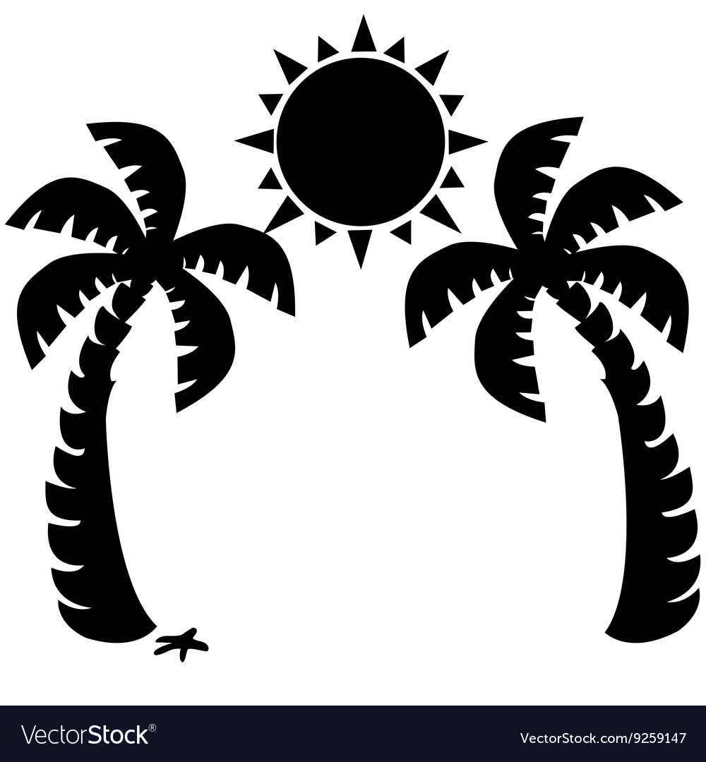 Detail Palm Tree Silhouette Vector Free Nomer 46