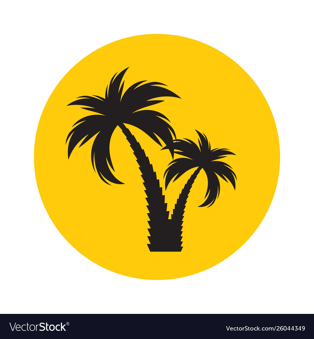 Detail Palm Tree Silhouette Vector Free Nomer 48