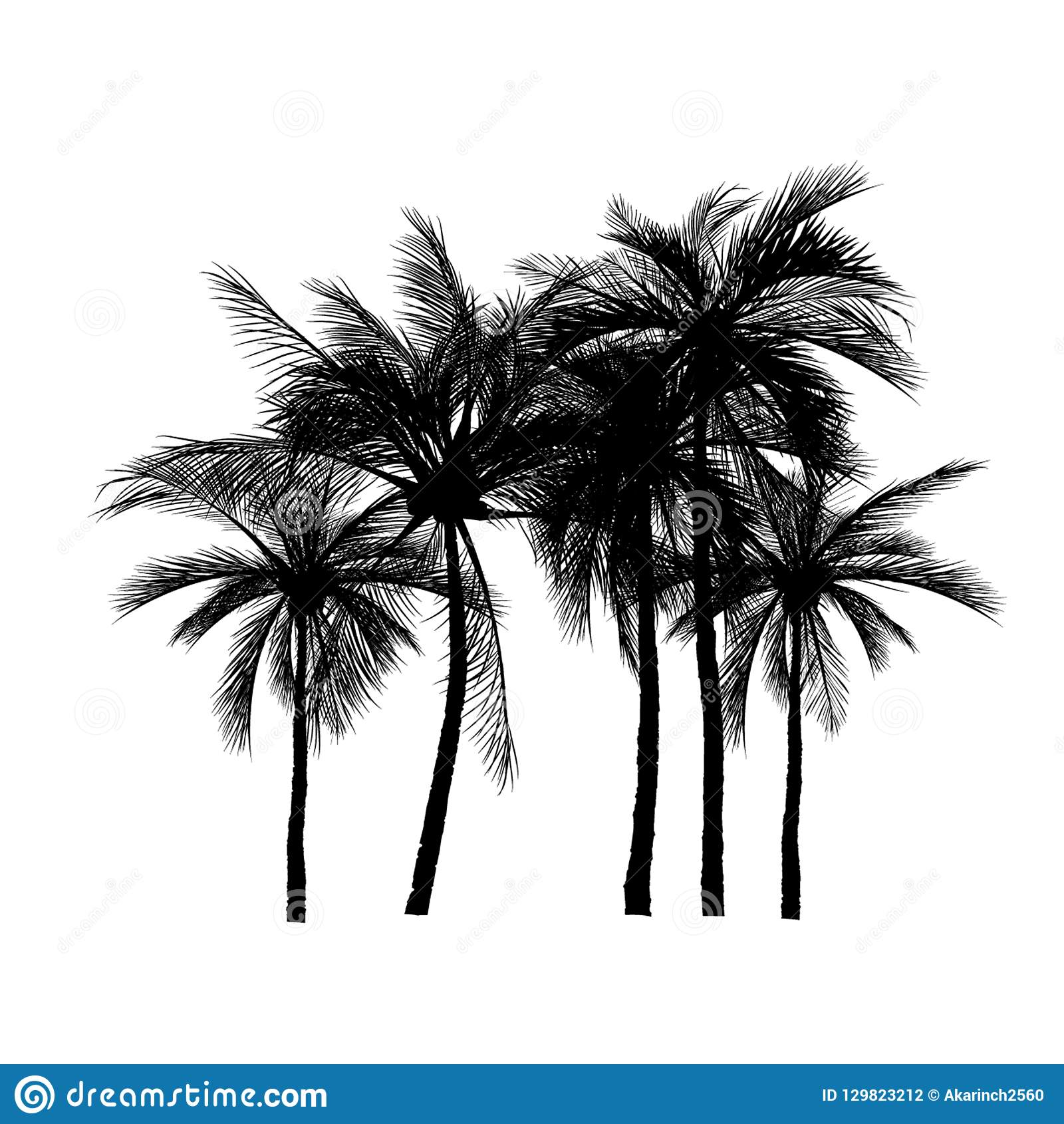 Detail Palm Tree Silhouette Vector Free Nomer 51
