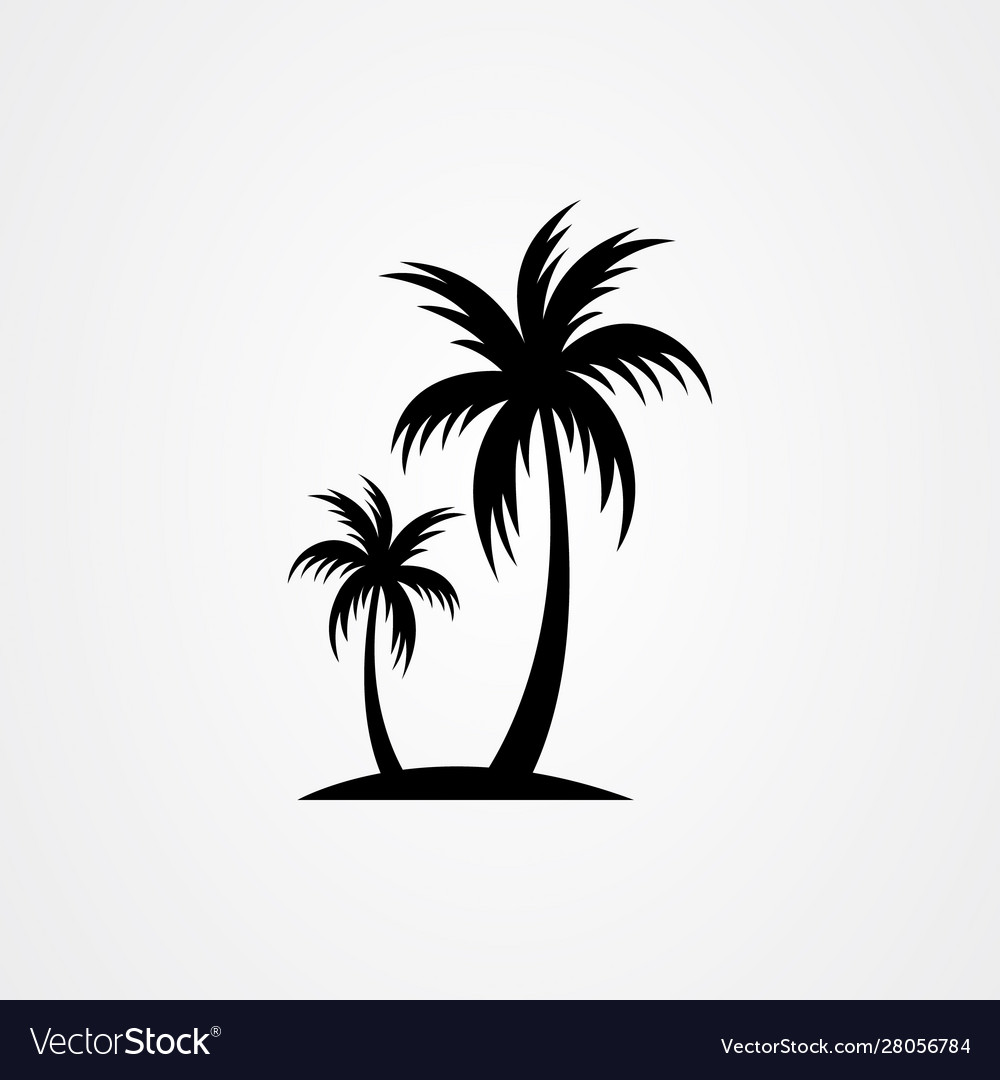Detail Palm Tree Silhouette Vector Free Nomer 53