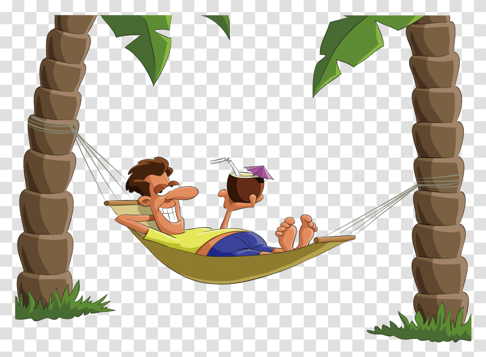 Detail Palm Trees With Hammock Clipart Nomer 46