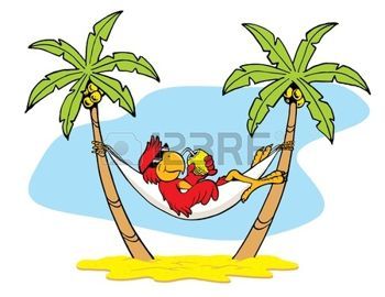 Detail Palm Trees With Hammock Clipart Nomer 48