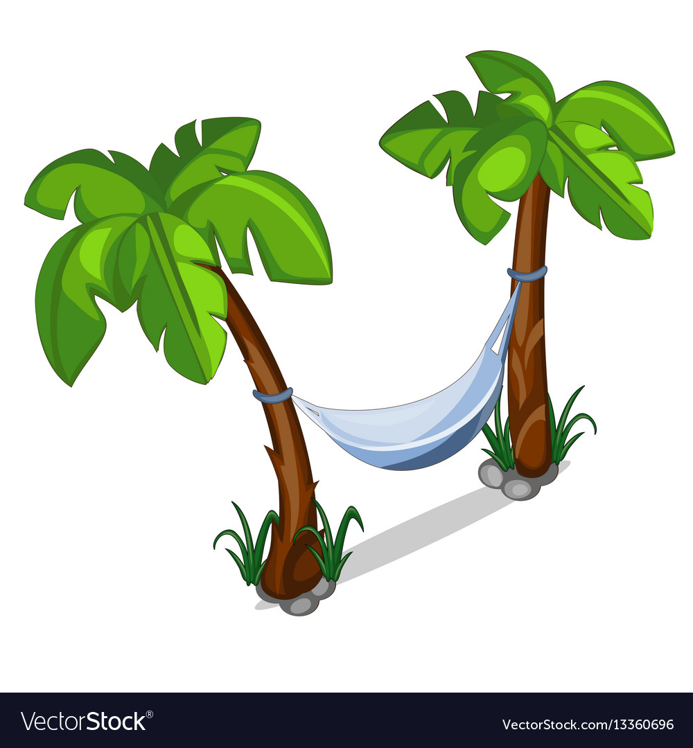 Detail Palm Trees With Hammock Clipart Nomer 52