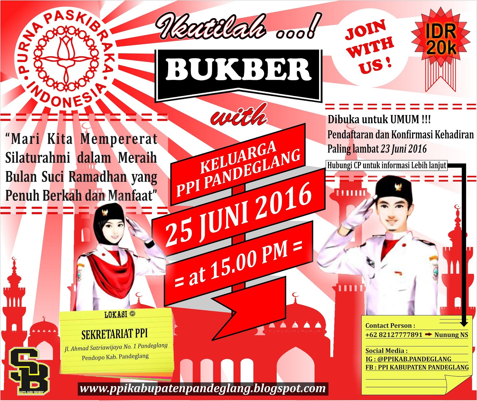 Detail Pamflet Bukber Keren Nomer 54