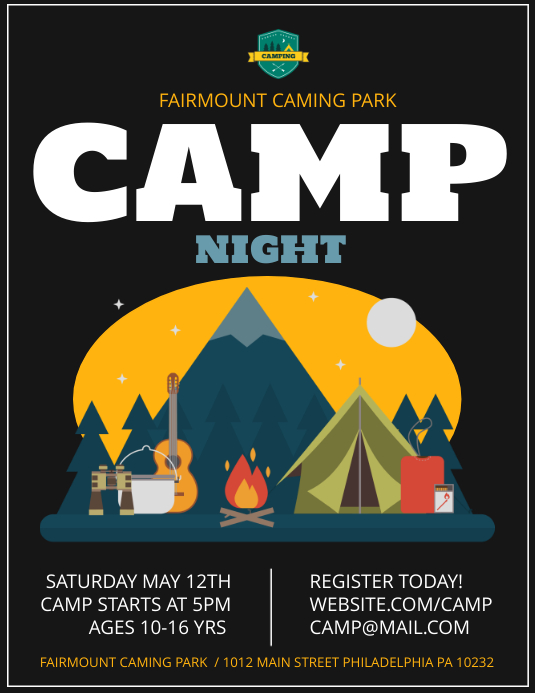 Detail Pamflet Camping Nomer 2