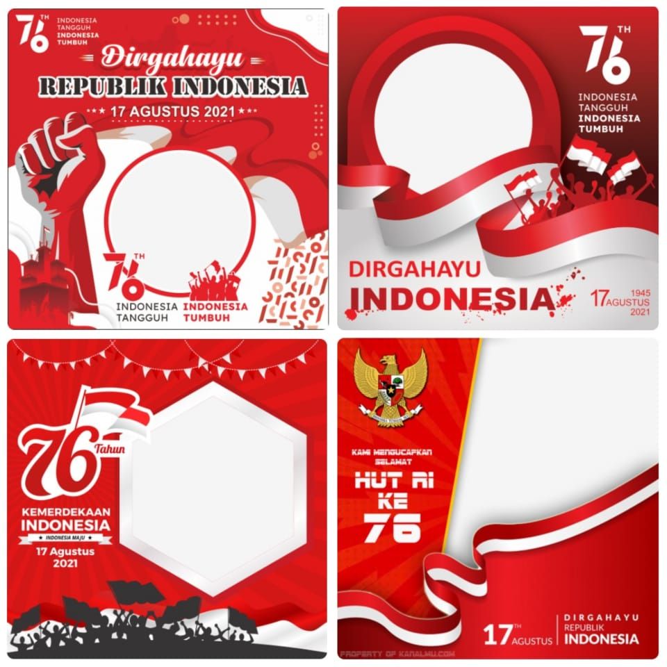 Detail Pamflet Dirgahayu Ri Ke 76 Nomer 18