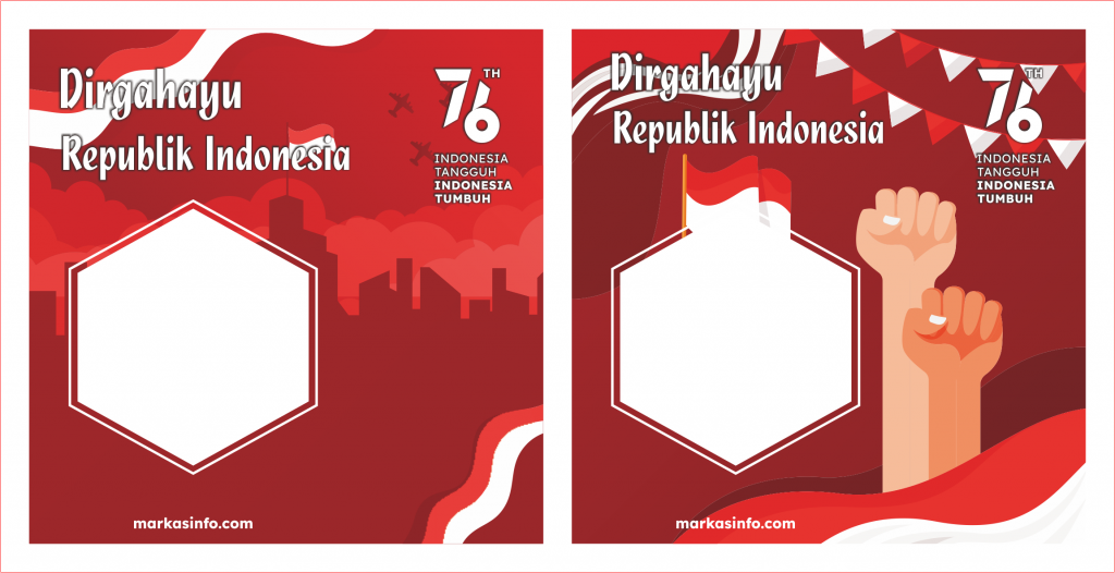 Detail Pamflet Dirgahayu Ri Ke 76 Nomer 24