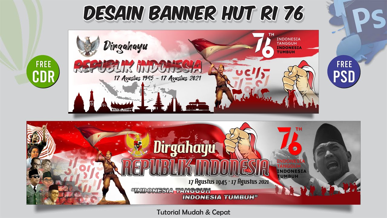 Detail Pamflet Dirgahayu Ri Ke 76 Nomer 32