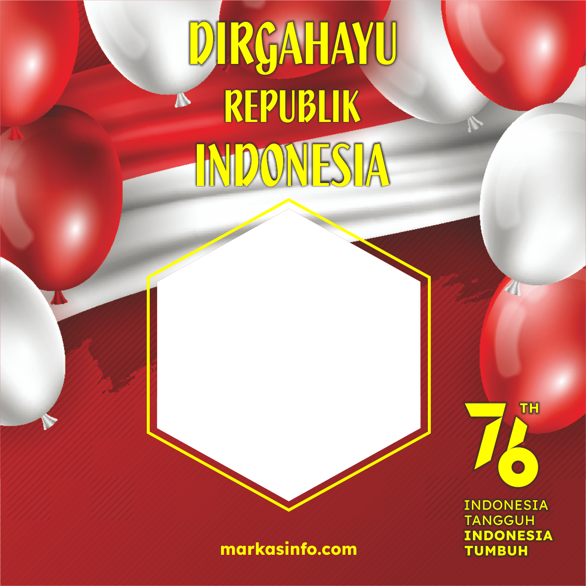 Detail Pamflet Dirgahayu Ri Ke 76 Nomer 51