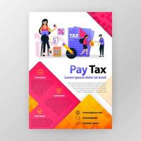 Detail Pamflet Flat Design Nomer 17
