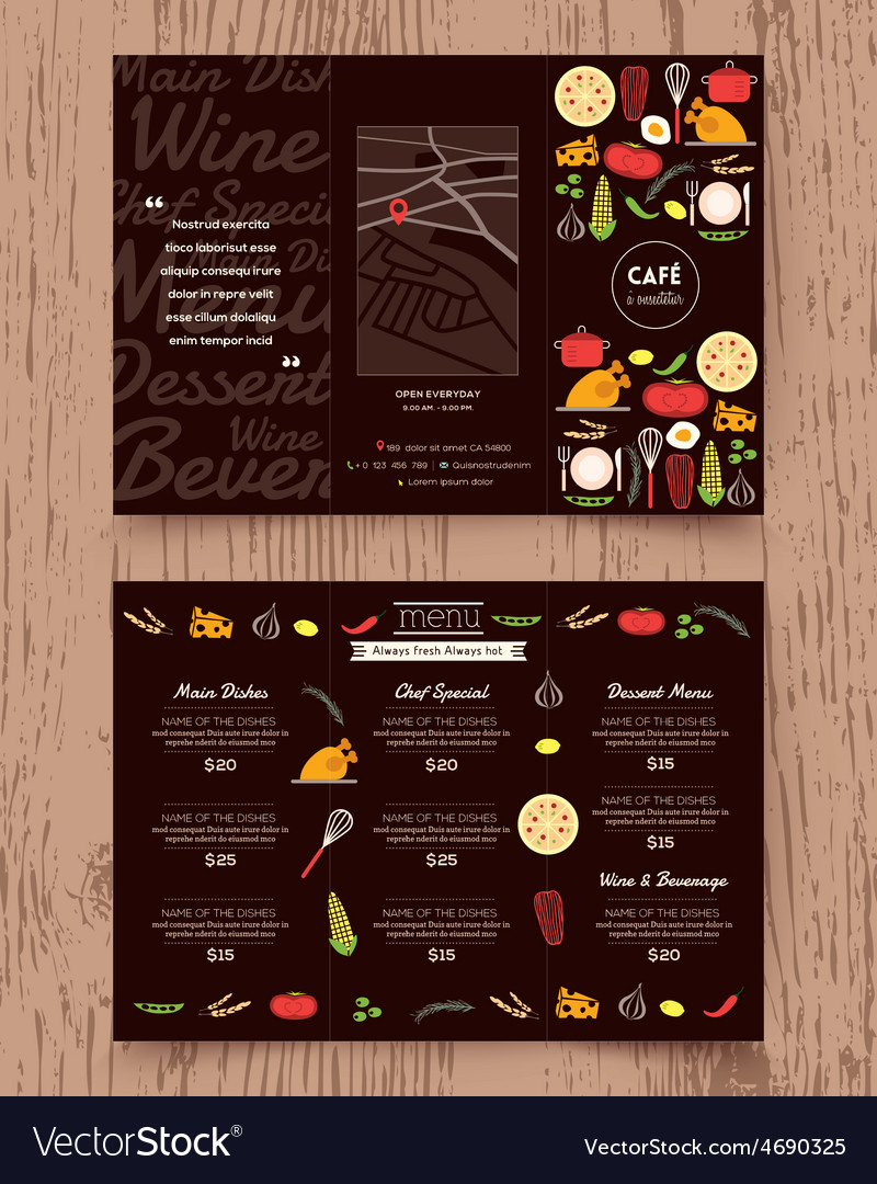 Detail Pamflet Flat Design Nomer 22