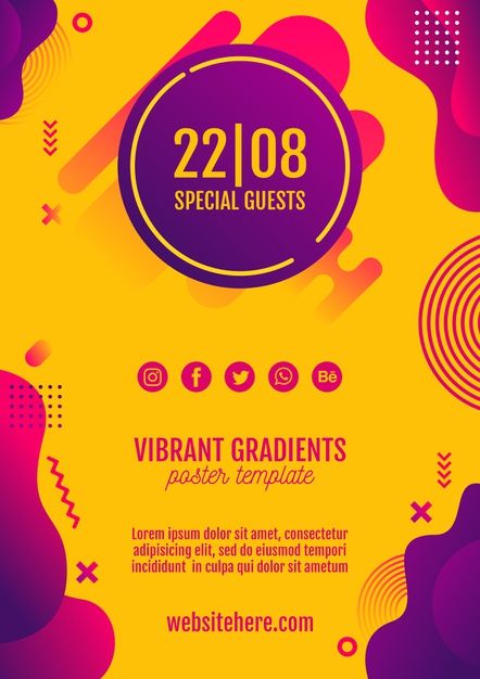 Detail Pamflet Flat Design Nomer 7