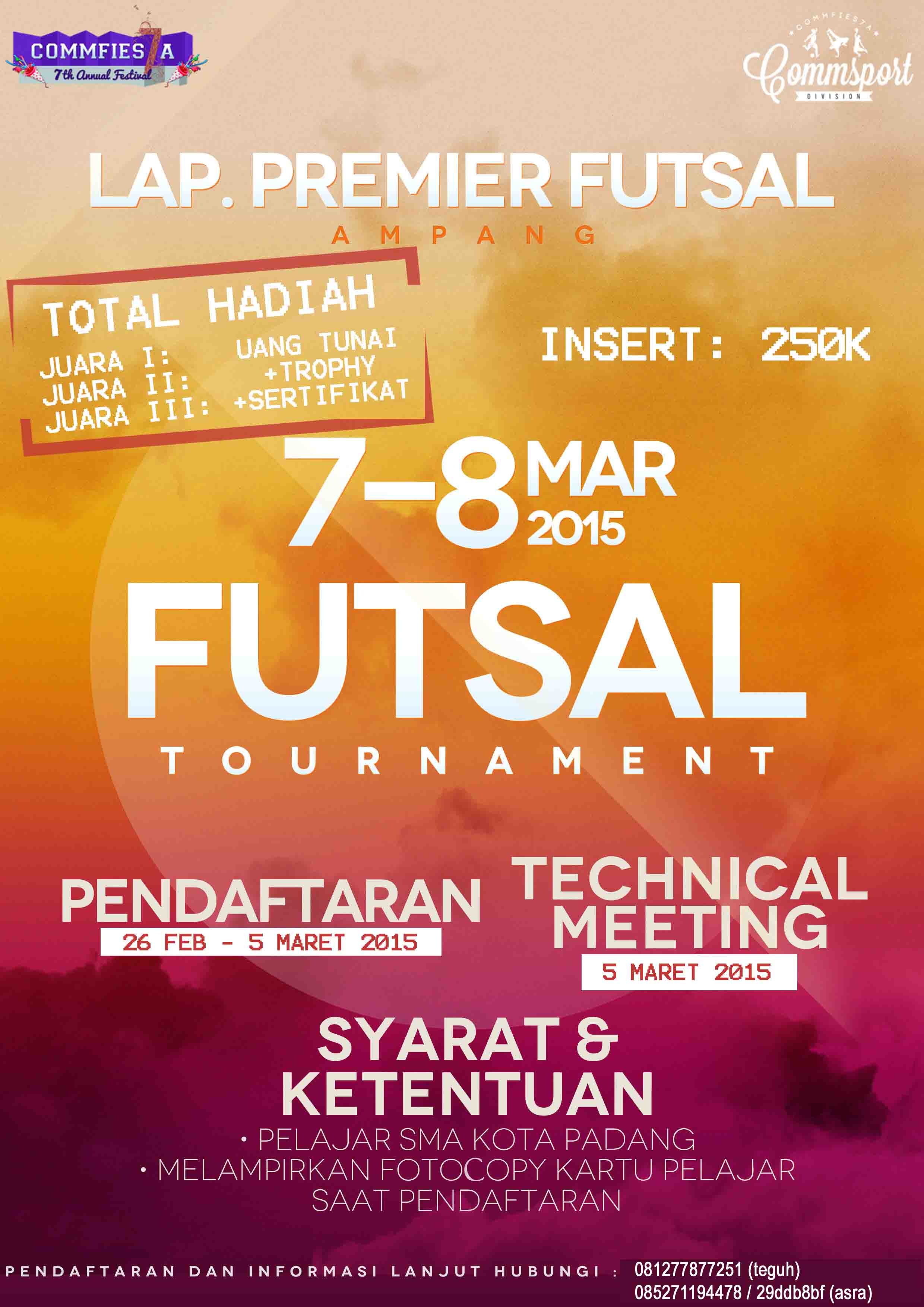 Detail Pamflet Futsal Nomer 15