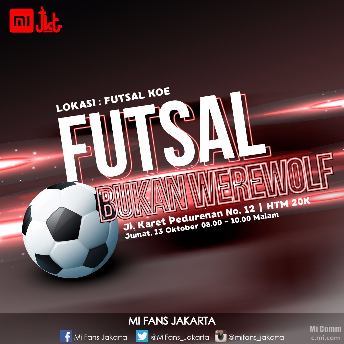 Detail Pamflet Futsal Nomer 23