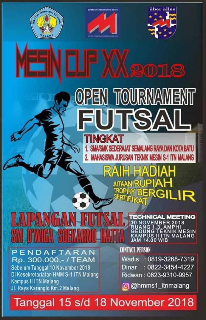 Detail Pamflet Futsal Nomer 33