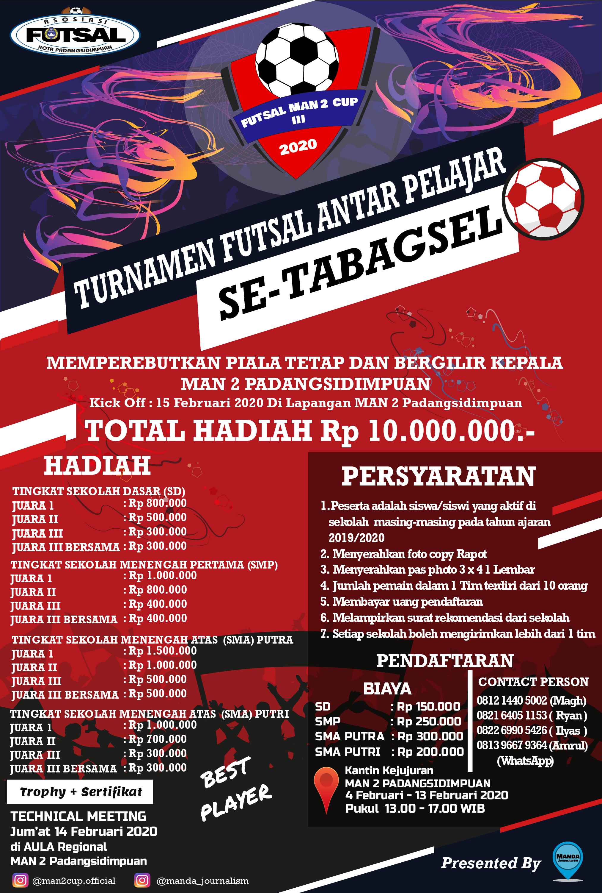 Detail Pamflet Futsal Nomer 37