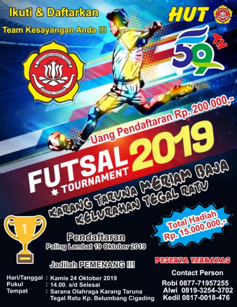 Download Pamflet Futsal Nomer 44