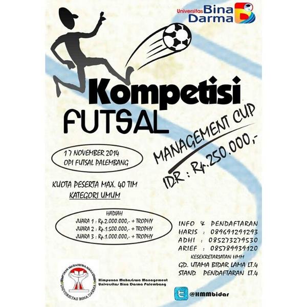 Detail Pamflet Futsal Nomer 52