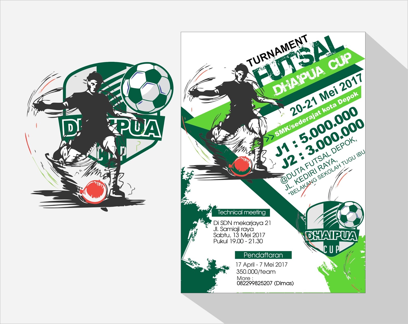 Detail Pamflet Futsal Nomer 53