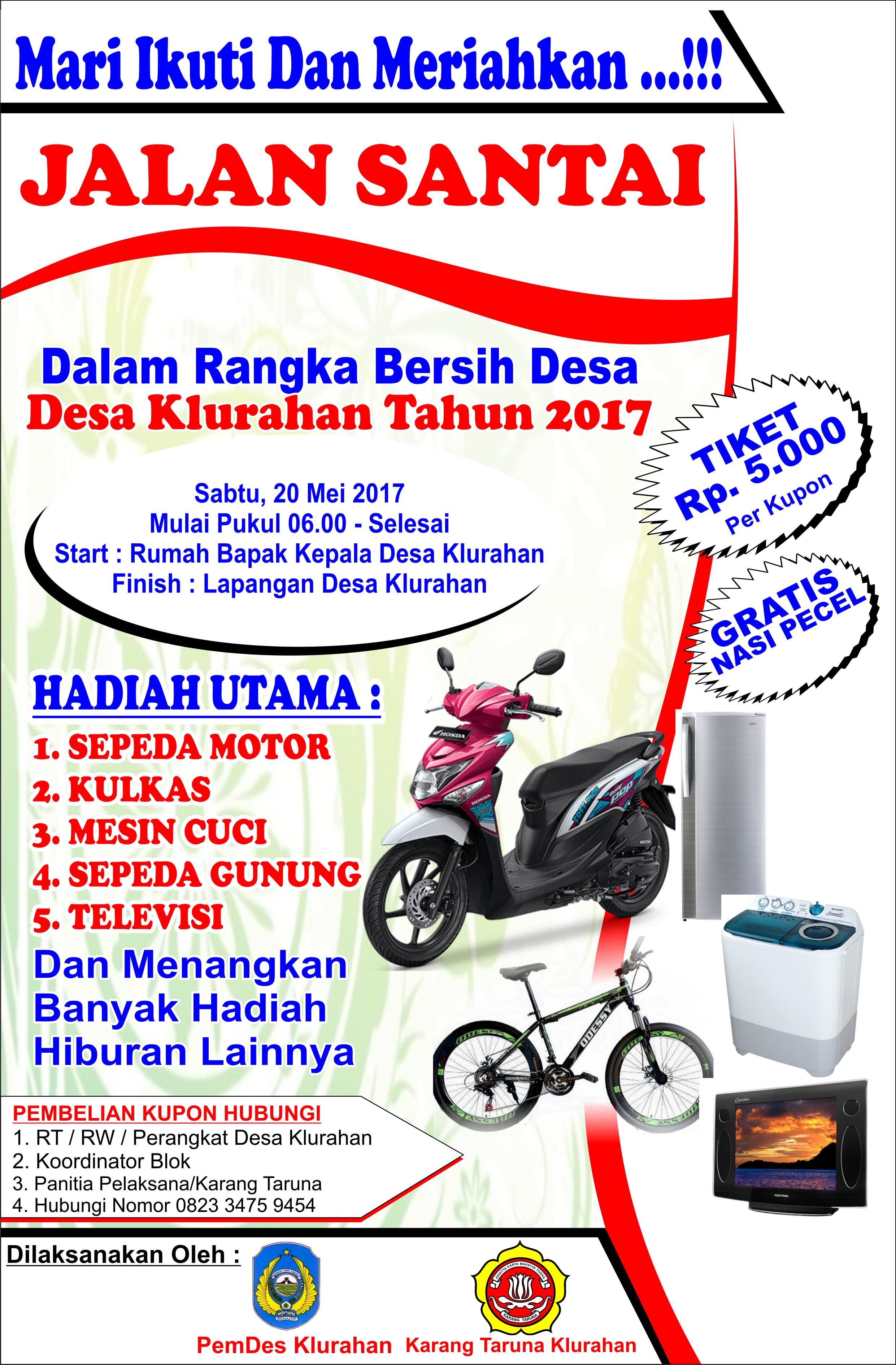 Detail Pamflet Jalan Santai Nomer 24