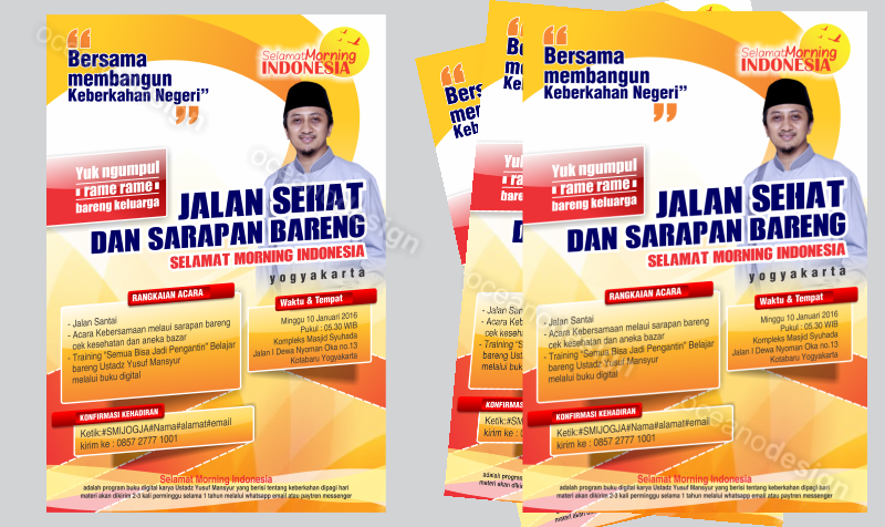 Detail Pamflet Jalan Santai Nomer 35