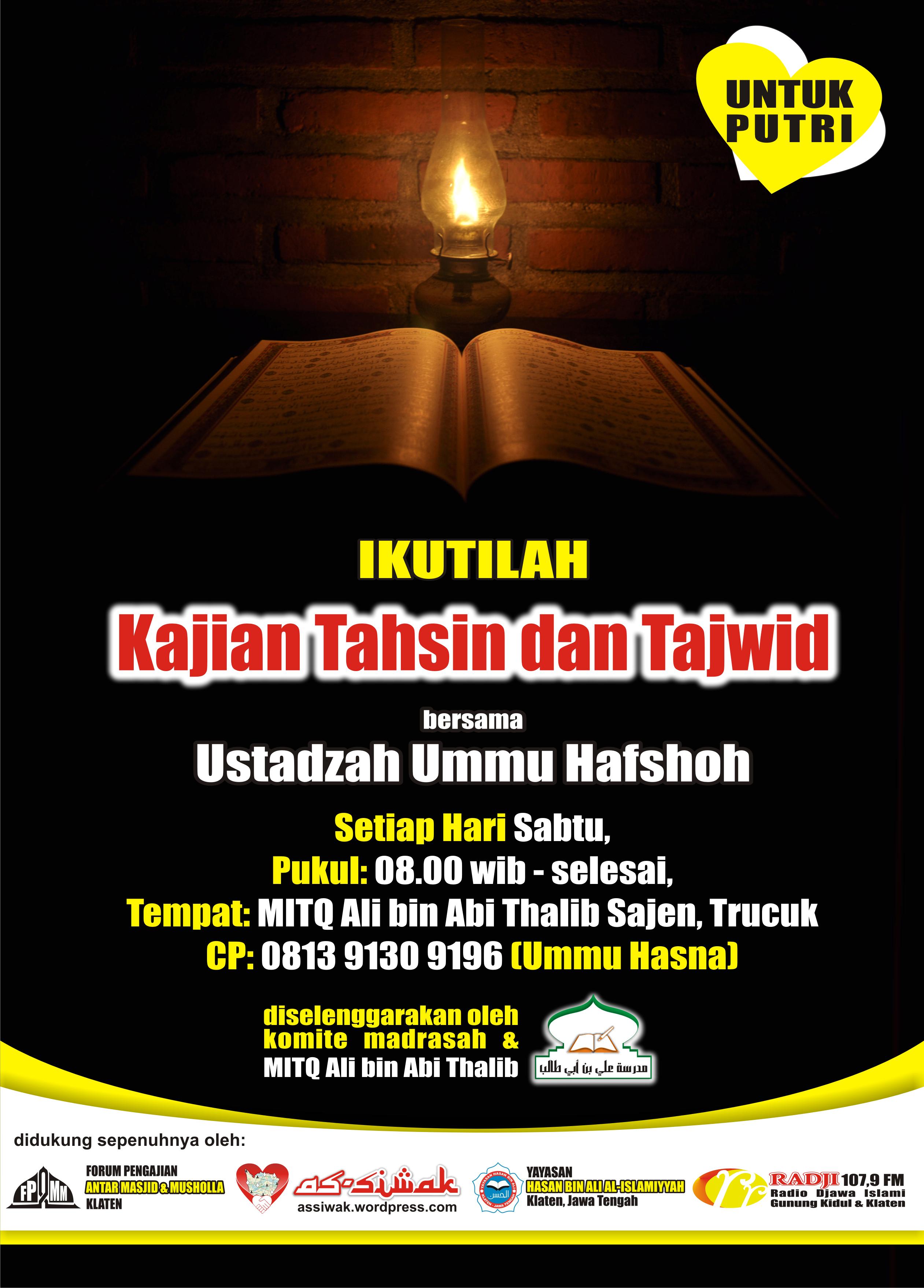 Detail Pamflet Kajian Muslimah Nomer 32