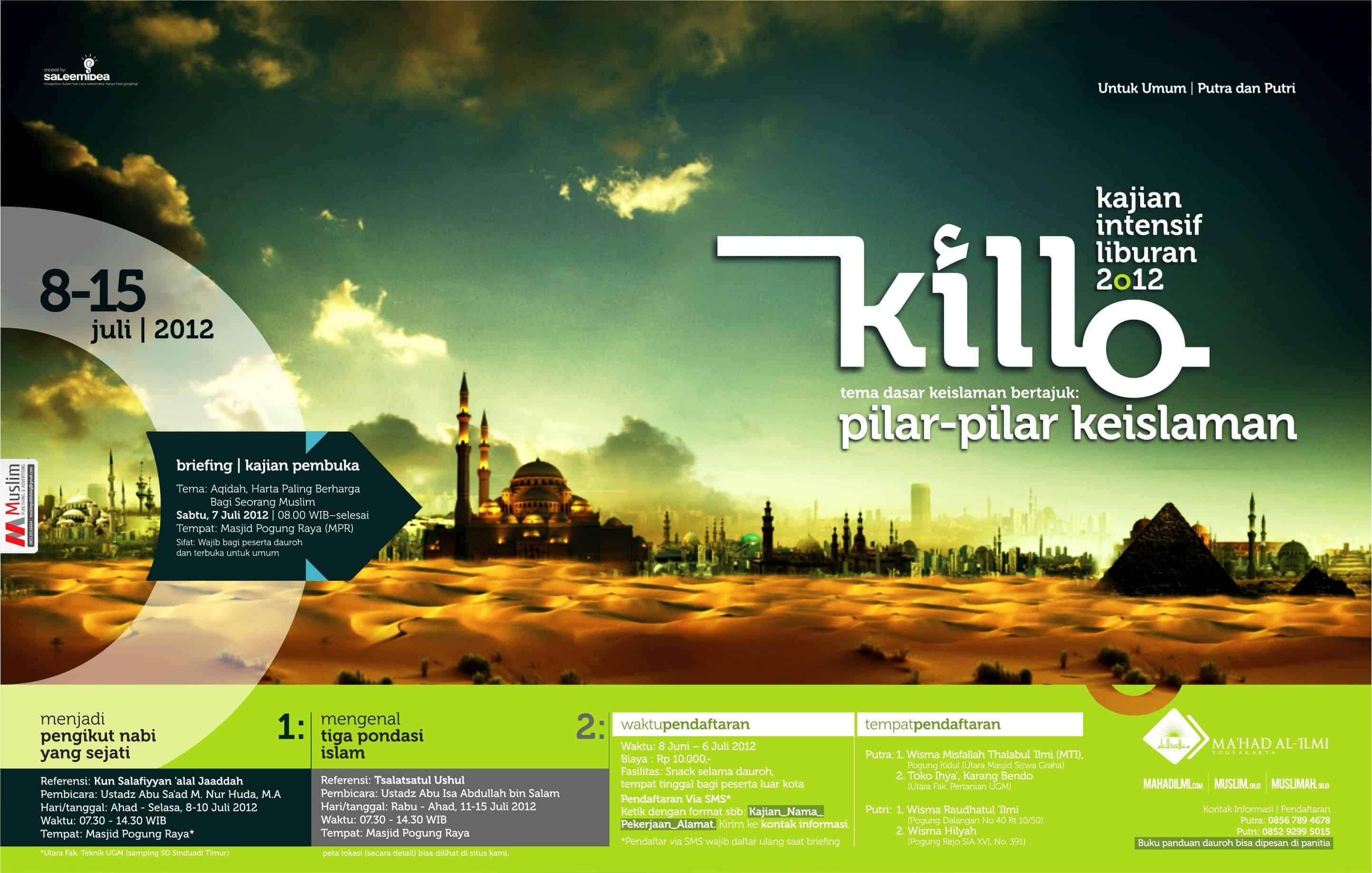 Detail Pamflet Kajian Muslimah Nomer 33