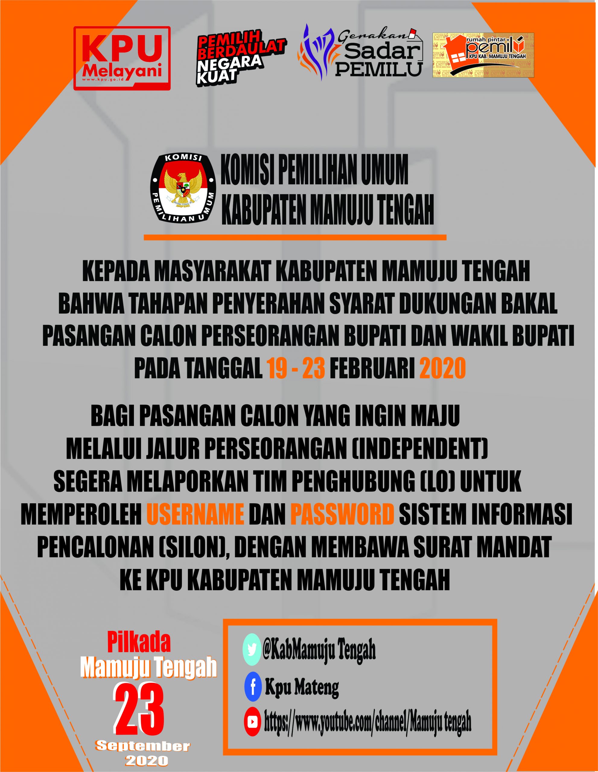 Detail Pamflet Kpu Nomer 10