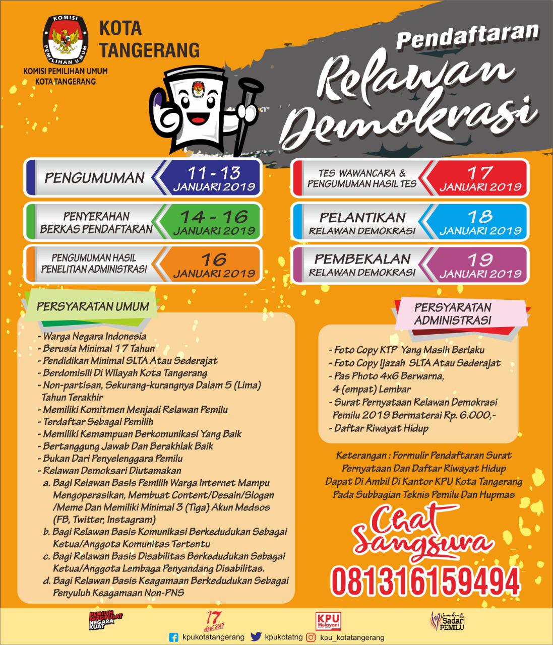 Detail Pamflet Kpu Nomer 5