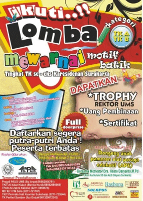 Detail Pamflet Lomba Nomer 29