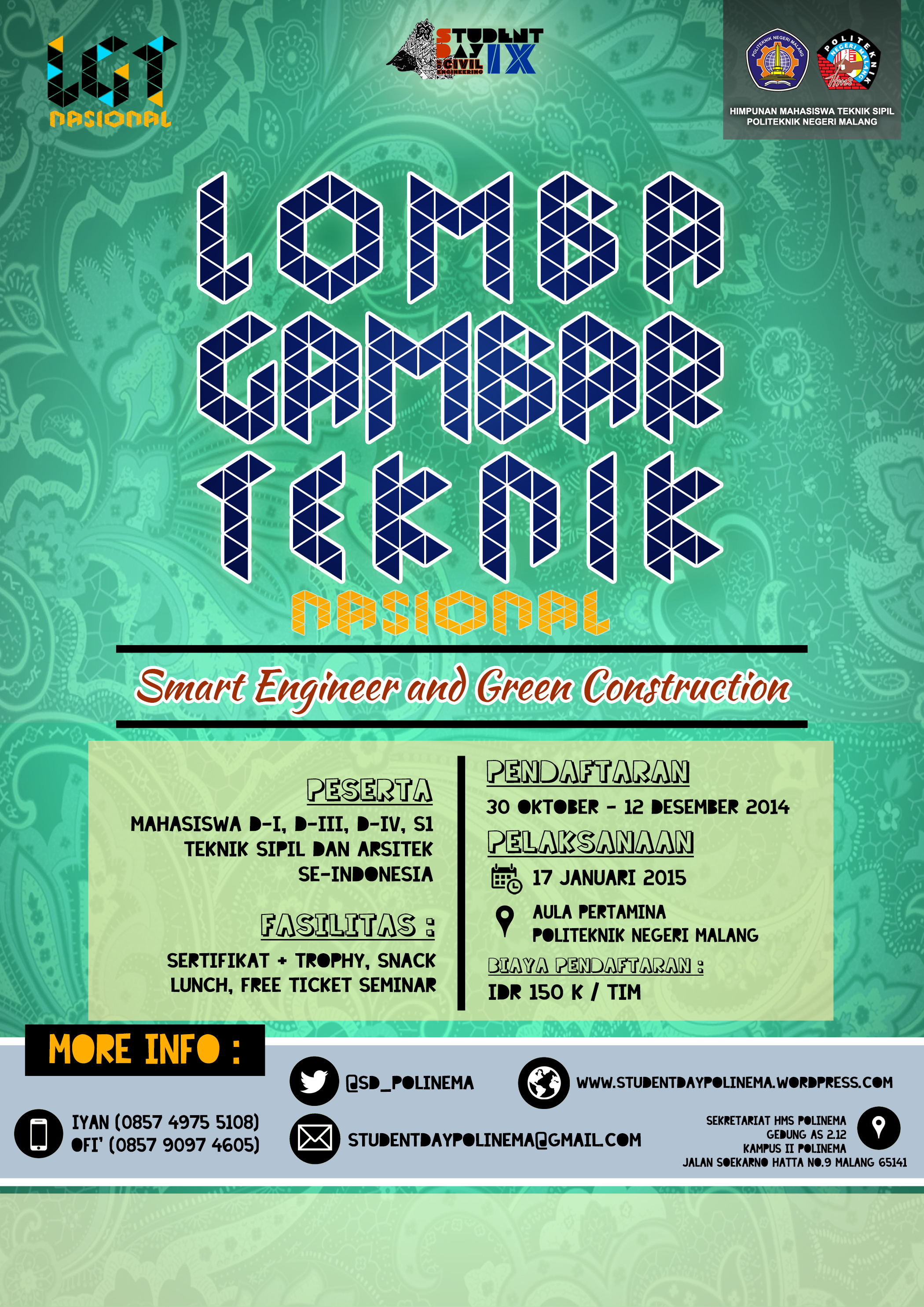 Detail Pamflet Lomba Nomer 46