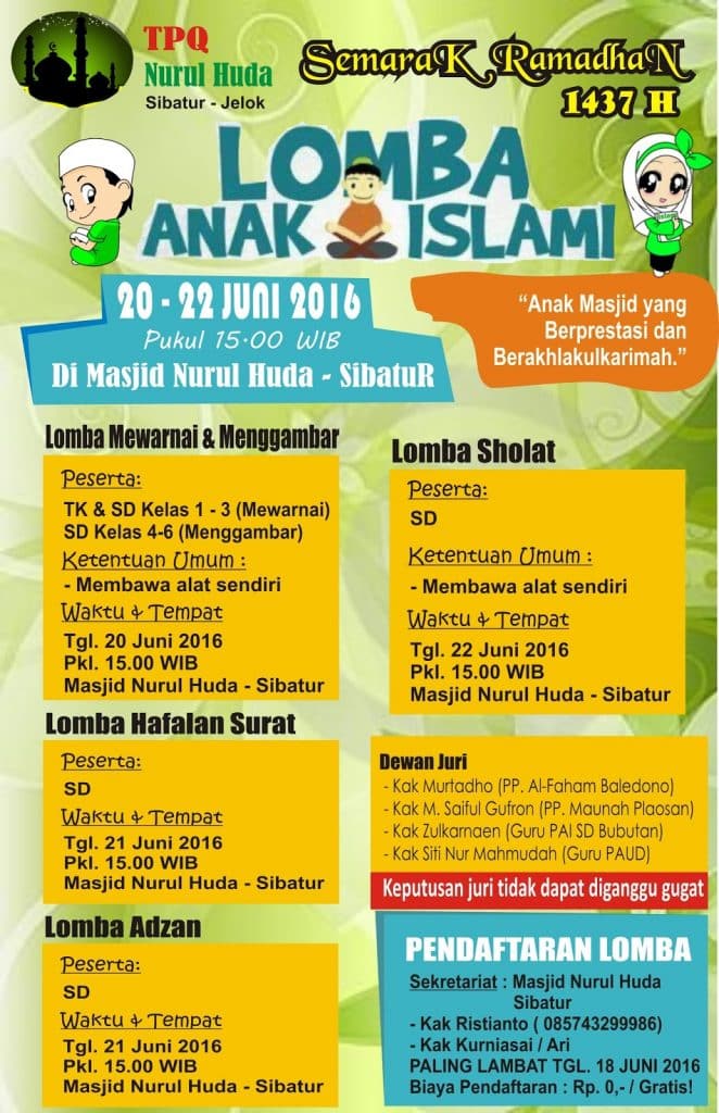 Detail Pamflet Lomba Keren Nomer 11