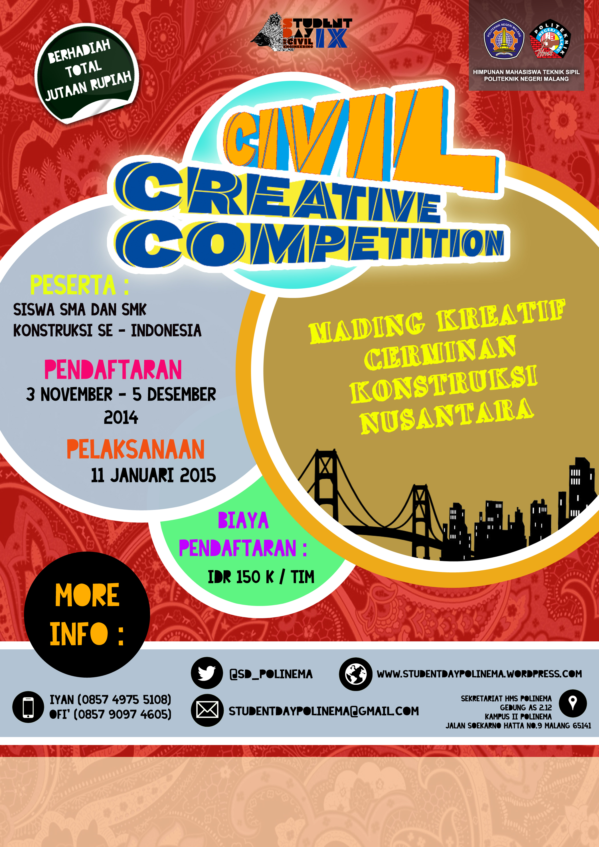 Detail Pamflet Lomba Keren Nomer 18