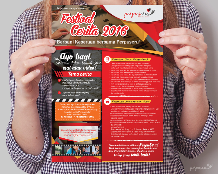 Detail Pamflet Lomba Keren Nomer 23