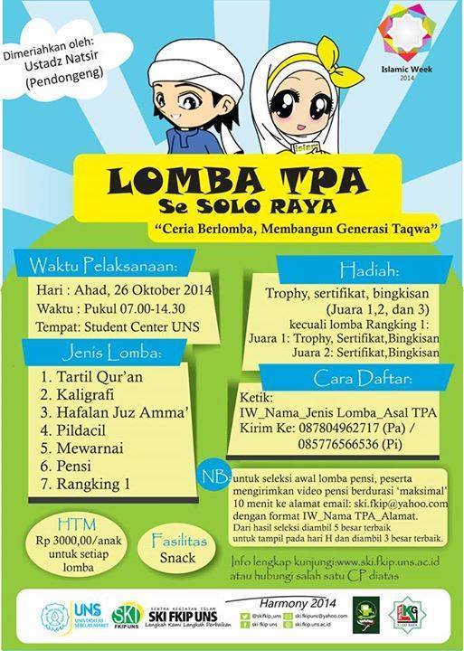 Detail Pamflet Lomba Keren Nomer 26