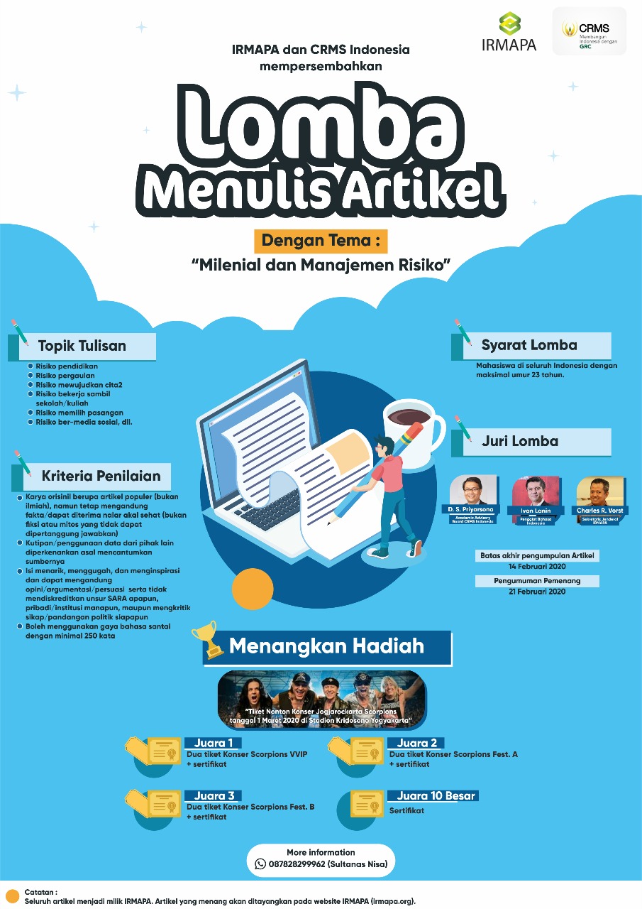 Detail Pamflet Lomba Keren Nomer 38